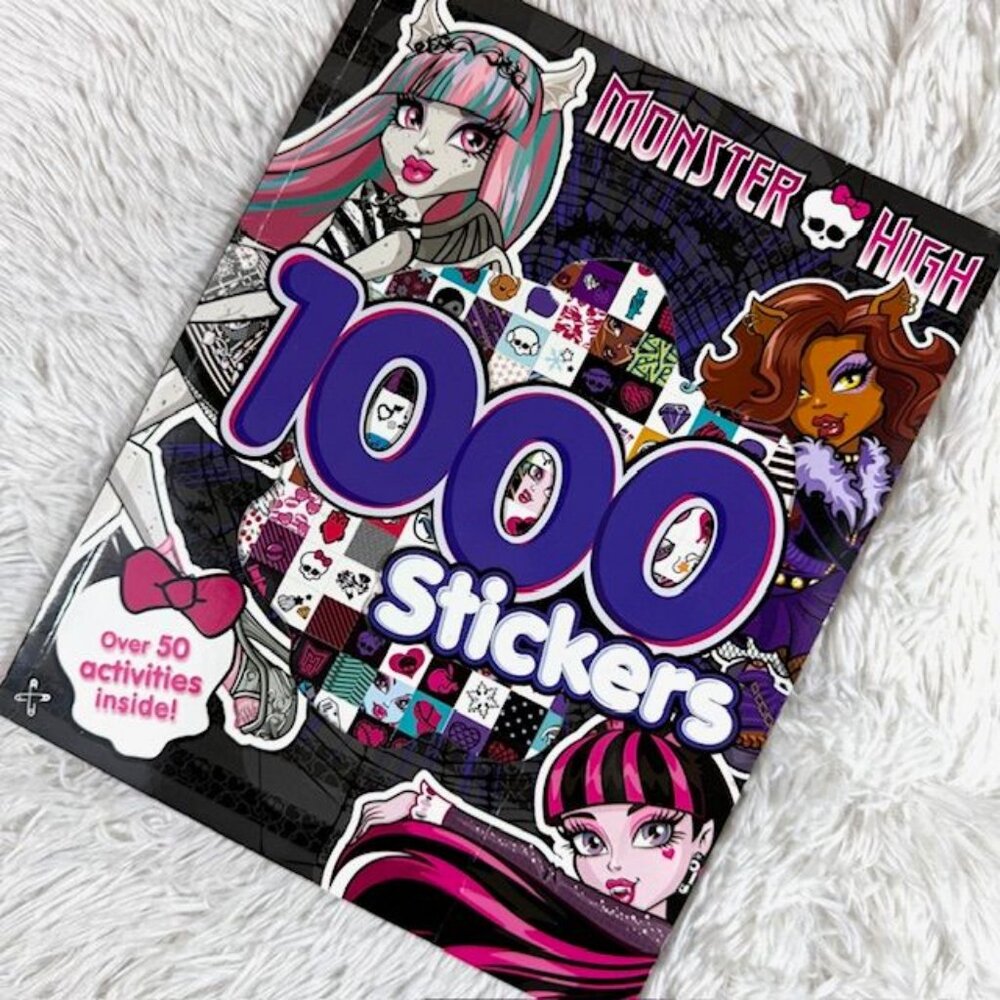 Monster High 1000 Stickers - Over 50 Activities Inside